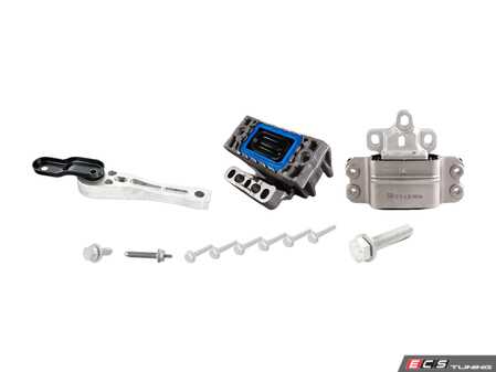 ES#2779004 - 1K0199262AMKT3 - Drivetrain Mount Kit - Includes all mounts with required hardware  - Genuine Volkswagen Audi - Volkswagen