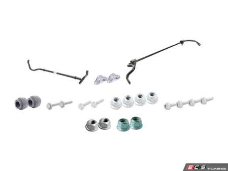 ES#2549944 - 8R0411309BKT - Front & Rear Sway Bar Kit - Includes the standard front & rear sway bars with installation hardware - Genuine Volkswagen Audi - Audi