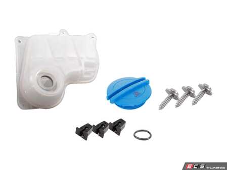 ES#2966327 - 8D0121403LXKT1 - Expansion Tank Replacement Kit - Install a brand new expansion tank with a new cap and hardware - Assembled By ECS - Audi Volkswagen