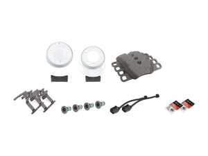 ES#4658223 - 97035240400KT3 - Rear Brake Service Kit - Featuring Zimmerman rotors, and Textar pads - Assembled By ECS - Porsche