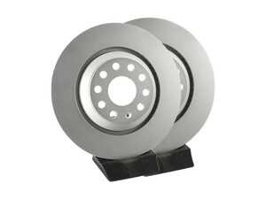 ES#4350575 - 5Q0615601EKT - Rear Brake Rotors - Pair (310x22) - Restore the stopping power in your vehicle - ATE - Audi Volkswagen
