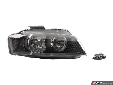 ES#2713245 - 8P0941003HKT - Halogen Headlight Set - Includes both headlight assemblies without bulbs - Genuine Volkswagen Audi - Audi