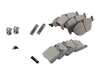 ES#2771391 - 0034202120KT4 - Front & Rear Brake Pad Kit - Featuring Meyle pads and PEX sensors - Assembled By ECS - Mercedes Benz
