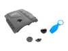 ES#3682379 - 06c103485nkt1KT - Engine Bay Refresh Kit  - Restore your vehicles engine bay with a new engine cover, oil and coolant cap! - Genuine Volkswagen Audi - Audi