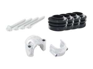 ES#2770340 - 0029903922KT - Front Sway Bar Installation Kit - Includes new brackets, hardware and dust boots - Genuine Mercedes Benz - Mercedes Benz