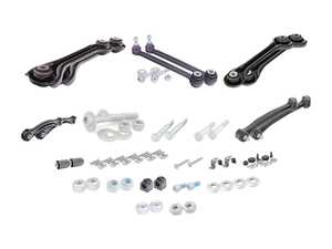 ES#4033203 - w210-rsk-oem-s1 - Rear Suspension Refresh Kit - Stage 1 - Includes all upper control arms, lower control arm bushings, sway bar end links, sway bar bushings, and associated hardware - Genuine Mercedes Benz - Mercedes Benz