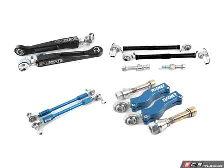 ES#4365363 - F3XPERFSUSFKT - Performance Adjustable Front Suspension Upgrade Kit - Replace and upgrade your old front suspension linkages - Assembled By ECS - BMW