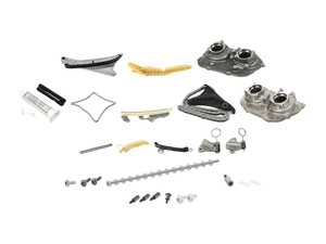 ES#4271415 - 06M109450PKT2 - Timing Chain Kit - Ultimate  - Includes all chains, tensioners, securing hardware, and guide rails to get the job done. - Genuine Volkswagen Audi - Audi