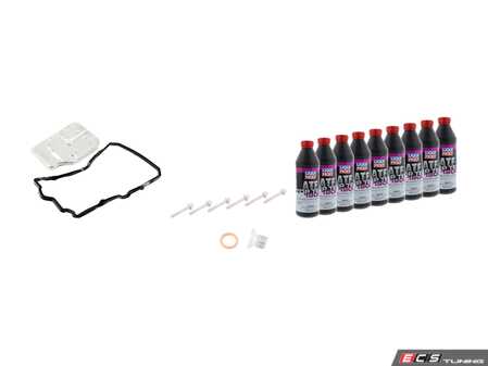 ES#5396553 - 2222772000KT5 - Liqui Moly Automatic Transmission Service Kit - 722.9 - Includes everything you need to service the transmission in your Mercedes-Benz - Assembled By ECS - Mercedes Benz