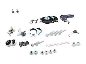 ES#2992224 - 1K01991S9KT - Front Suspension Refresh Kit - Stage 2 - Includes tie rods, strut mounts, strut bearings, ball joints, sway bar links, and related hardware - Assembled By ECS - Volkswagen