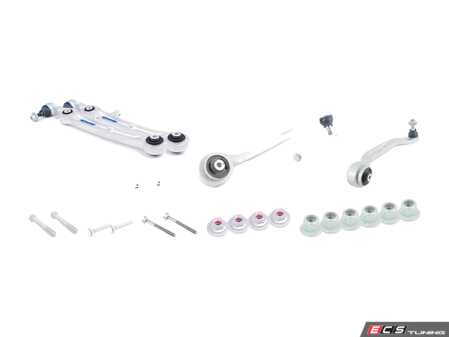 ES#2960476 - 4F0407693JKT1 - Front Lower Heavy Duty Control Arm Kit - Includes all front lower control arms & hardware - Meyle HD - Audi
