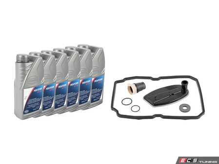 ES#4758832 - 7226KT9 - Automatic Transmission Service Kit - 722.6 - Featuring Pentosin Fluid, Vaico Gasket, Filter, Wiring Connector, and all hardware! Without torque converter drain plug and extra fluid* - Assembled By ECS - Mercedes Benz