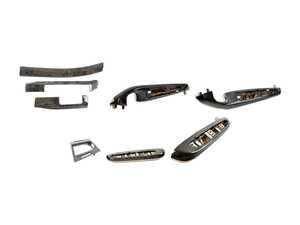 ES#2220935 - 51457155762 - Interior Trim Kit - Smoke Grey Wood - Beige - Genuine BMW - BMW