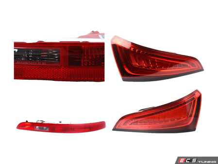 ES#2739790 - 8R0945093DKT - Tail Light Set - Includes the upper and lower tail light assemblies  - Genuine Volkswagen Audi - Audi