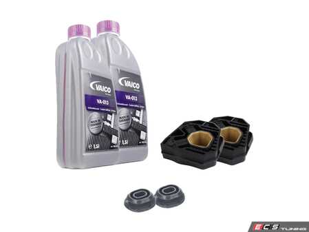 ES#2972974 - 1K0121367MKT - Radiator Installation Kit - Upper and lower mounts plus 3 liters of G13 coolant - Assembled By ECS - Volkswagen