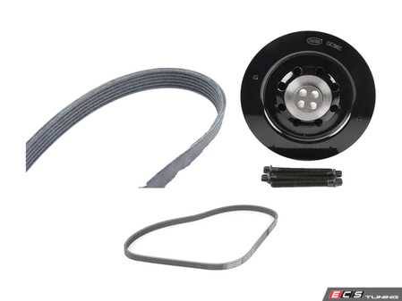ES#4749608 - 11238511371XKT - Basic Vibration Damper Replacement Kit - E70 X5 35d - Replace your vibration damper before it leaves you stranded on the side of the road! - Assembled By ECS - BMW