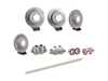 ES#2569975 - 99734160501KT4 - Center Lock To 5 Lug Conversion Kit - Safety and security - Uses the best components - Assembled By ECS - Porsche