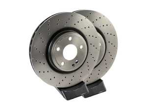 ES#3678602 - 2464212712KT2 - CLA250 Brake Rotor Pair - Restore factory performance braking - Brembo - Mercedes Benz