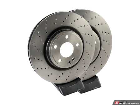 ES#3678602 - 2464212712KT2 - CLA250 Brake Rotor Pair - Restore factory performance braking - Brembo - Mercedes Benz