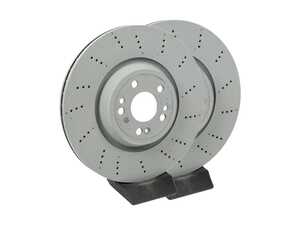 ES#4690403 - 167421080107KT1 - Front Brake Rotors - Pair - Featuring Genuine Mercedes-Benz Front Brake Rotors - Genuine Mercedes Benz - Mercedes Benz