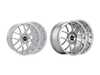ES#4491595 - EC7191025RSKT4 - 19" APEX EC-7 staggered Wheel Set - Silver - Shed weight and add style with APEX wheels! 19x9.5" ET22 /19x10" ET25 - APEX Wheels - BMW