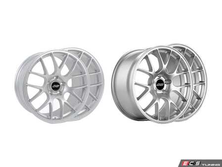 ES#4491595 - EC7191025RSKT4 - 19" APEX EC-7 staggered Wheel Set - Silver - Shed weight and add style with APEX wheels! 19x9.5" ET22 /19x10" ET25 - APEX Wheels - BMW