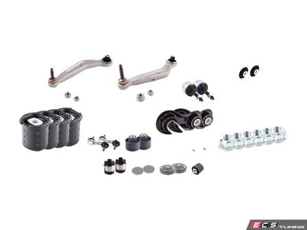 ES#2602127 - 33521091711KT1 - Rear Suspension Refresh Kit - Level 2 - Kit for a more complete rear suspension rebuild using quality aftermarket components - Assembled By ECS - BMW