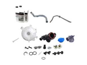 ES#2973197 - 1K0121101CEKT1 - Cooling System Refresh Kit - This comprehensive kit eliminates the weak spots in your cooling system - Genuine Volkswagen Audi - Volkswagen