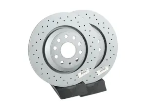 Rear Drilled Brake Rotors - Pair (310x22)