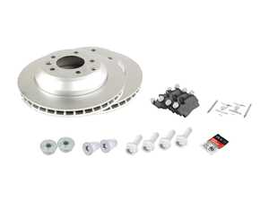 ES#2960042 - 7L8698601C2KT - Rear Brake Service Kit (330x28)  - Everything you need to service your rear brakes in an afternoon - Genuine Volkswagen Audi - Audi Volkswagen Porsche