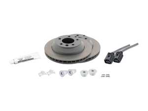 ES#4656979 - 95535240131KT8 - Rear Brake Service Kit - Featuring Genuine Porsche rotors, and Genuine Porsche pads - Genuine Porsche - Porsche