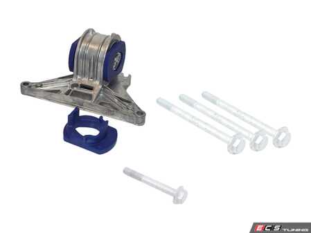 ES#4004972 - 98737502305KT - 986 / 987 Performance Engine Mount Kit W/ Hardware - OE Style Mount with Performance Press In Polyurethane Inserts - 85 Durometer - Assembled By ECS - Porsche
