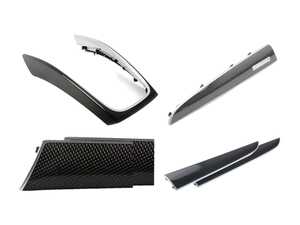 ES#2762505 - 8R1853190AD7V7KT - Interior Trim Kit - Carbon Fiber - Upgrade your interior look with this 6 piece kit - Genuine Volkswagen Audi - Audi