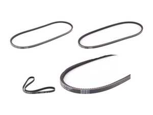 ES#3419419 - 99919228650KT1 - Drive Belt Service Kit - Replace all four of your belts at once - Continental - Porsche