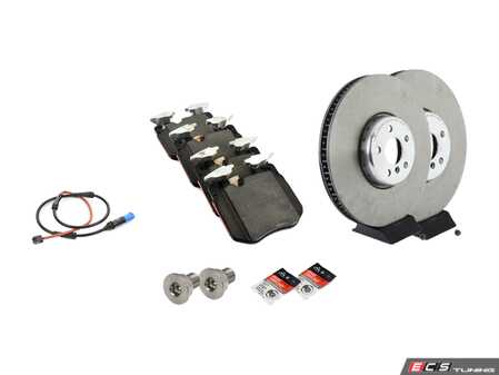 ES#4842772 - b34116875283KT - Brembo Front Brake Service Kit - 374x36mm - Includes everything necessary to replace your front brakes! - Brembo - BMW