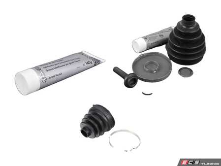 ES#2762467 - 8E0498203DKT1 - front CV Joint Refresh Kits - Complete refresh kit including hardware, boots, clamps, and grease - Genuine Volkswagen Audi - Audi