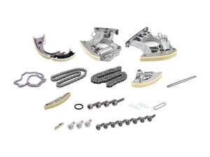 ES#3662259 - 079109507KT2 - Timing Chain Kit - Ultimate  - Includes new tensioners, guide rails, chains, & securing hardware to service your timing chain - Genuine Volkswagen Audi - Audi