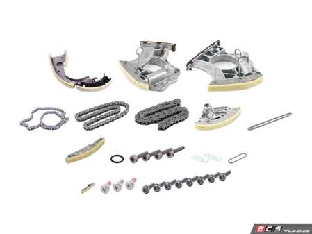 ES#3662259 - 079109507KT2 - Timing Chain Kit - Ultimate  - Includes new tensioners, guide rails, chains, & securing hardware to service your timing chain - Genuine Volkswagen Audi - Audi