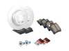 ES#2771564 - 0054201920KT4 - Rear Brake Service Kit - Featuring ATE Rotors And Akebono-Euro Pads - Assembled By ECS - Mercedes Benz