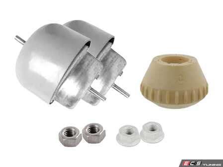 ES#3698739 - 4b0199379aaktKT - Engine Mount Kit - Complete set of engine mounts and hardware to keep vibrations in check - Assembled By ECS - Audi
