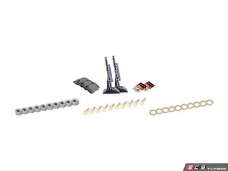 ES#2597625 - 477405083AFOEKT1 - Front Brake Service Kit - Featuring Sebro rotors and Mintex brake pads - Assembled By ECS - Porsche