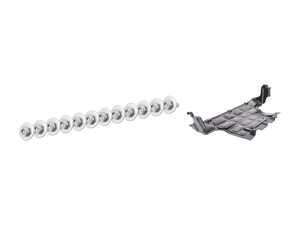 ES#2834815 - 95550428500KT - Belly Pan & Installation Hardware Kit - Not for vehicles with aluminum stone guards/running boards - Genuine Porsche - Porsche