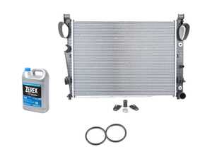 ES#4674418 - 2205000903KT - Radiator Replacement Kit - This radiator replacement kit includes Genuine coolant, Nissens Radiator, and radiator hose O-rings - Nissens - Mercedes Benz