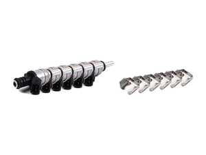 ES#3647689 - 13537546244sKT - Complete Fuel Injector Set - Includes new injector, fuel rail o-ring and injector holder - Genuine BMW - BMW