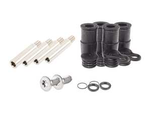 ES#2954059 - 1k06151234dKT - Front Pad And Rotor Installation Kit - Restore both calipers while installing new pads and rotors - Genuine Volkswagen Audi - Volkswagen