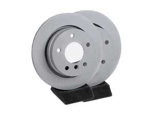 ES#4668912 - 34216864903-P - Rear V5 Plain Brake Rotors - Set (276x19) - Precision manufactured and featuring a GeoSpec corrosion-resistant coating - ECS - BMW