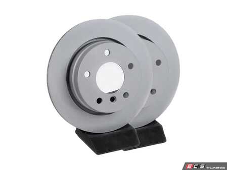 ES#4668912 - 34216864903-P - Rear V5 Plain Brake Rotors - Set (276x19) - Precision manufactured and featuring a GeoSpec corrosion-resistant coating - ECS - BMW