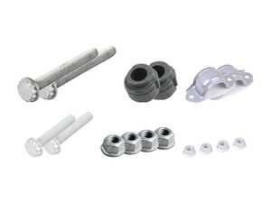 ES#3969923 - 8k0411327bkt1 - Front Sway Bar Installation Kit  - Includes new bushings, brackets and hardware - Genuine Volkswagen Audi - Audi