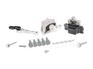 ES#2877447 - 1k0199855bfKT2 - Drivetrain Mount Kit - Complete kit of mounts and hardware needed to install them - Genuine Volkswagen Audi - Volkswagen