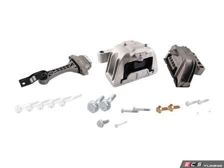 ES#2581624 - CPMKIVMOUNTKTO - Drivetrain Mount Kit - Genuine - Complete kit of mounts and hardware needed to install them - Genuine Volkswagen Audi - Volkswagen